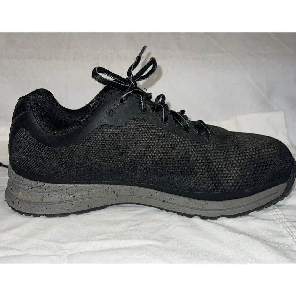 Brahma Steel Toe Work‎ Shoes Mens 10.5M Black Leather Slip Resistant